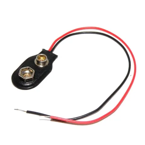 Gniazdo bateryjne 6F22 (9V)