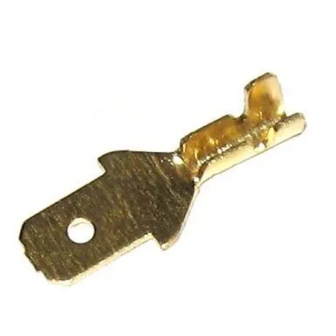 Konektor nieizolowany męski 4,8x0,5mm