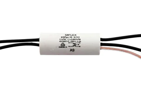 KSPpz-10 0,1uF + 2x 2,7nF / 250V kondensator rozruchowy, silnikowy