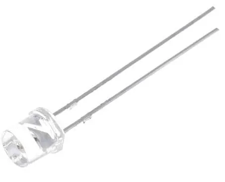 KTL052WUCI dioda LED biała szerokokątna, średnica 5mm