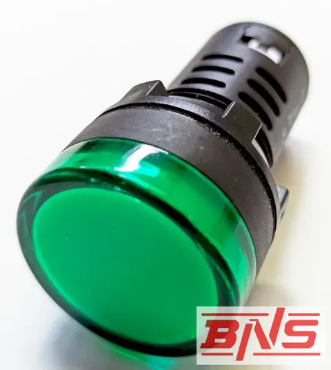 PLML2L24 kontrolka panelowa LED zielona, zasilanie 24Vac/dc