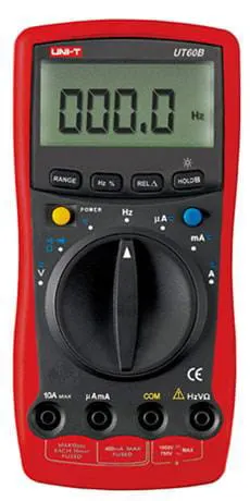 UT60B miernik cyfrowy uniwersalny 1000V, 10A, 40M, 100uF, 10MHz