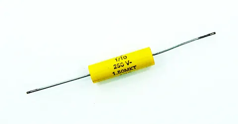 1,5uF / 250V MKT CF kondensator poliestrowy osiowy