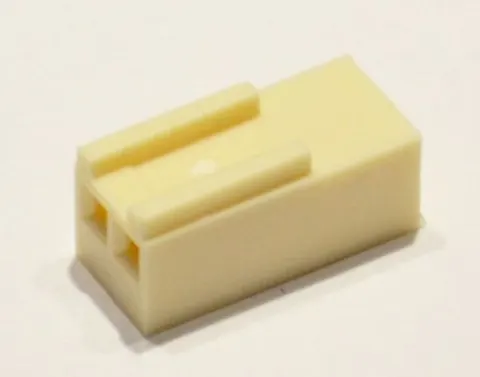 GH02 obudowa gniazda na przewód 2 pin; raster 2,54