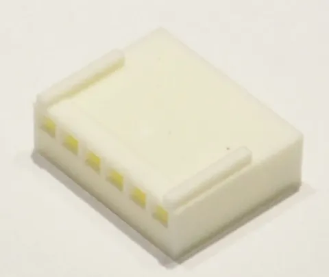GH06 obudowa gniazda na przewód 6 pin; raster 2,54