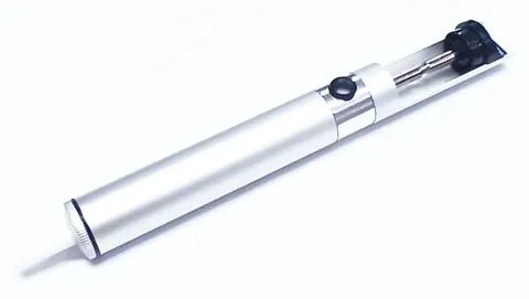 ZD-193 metalowy odsysacz do cyny - srebrny