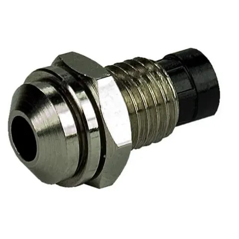 RTM-5010-NI oprawka diody LED 5mm, chromowana, wypukła