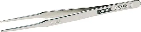 TS-13 pęseta metalowa płaska prosta 115mm