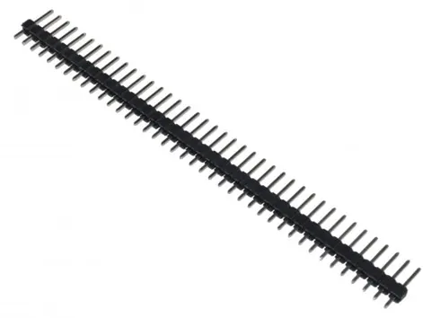 PH40SS-30 listwa kołkowa jednorzędowa prosta 40pin; wysokość 30; raster 2,54