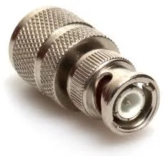 Adapter - przejściówka UHF wtyk / BNC wtyk