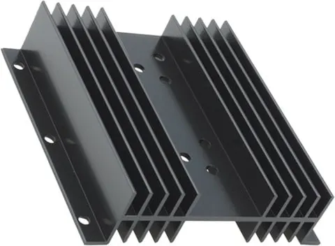 HS201 radiator aluminiowy 100x102x25mm