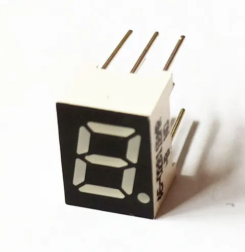 AS-02811BMR-B wyświetlacz LED czerwony, jasność 9mcd, wspólna katoda