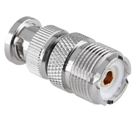 Adapter - przejściówka BNC wtyk / UHF gniazdo