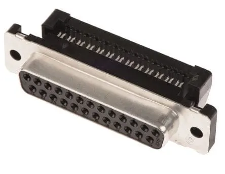 D-Sub 25 Canon gniazdo zaciskane na taśme AWG28