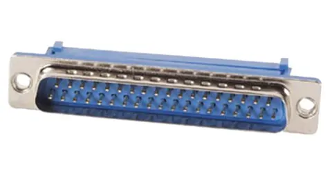 D-Sub 37 Canon wtyk zaciskany na taśme AWG28