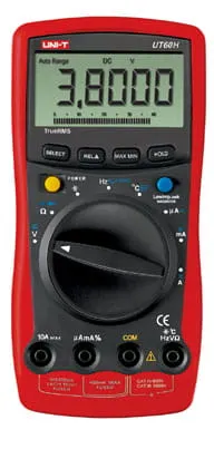 UT60H miernik cyfrowy uniwersalny True RMS 1000V, 10A, 40M, ;40mF, 400MHz