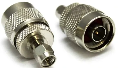 Adapter, przejściówka wtyk SMA / N gniazdo N