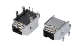 IEEE-MS1B4-R gniazdo kątowe 4-pin