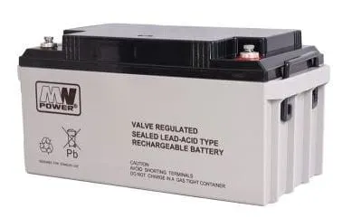 MW 65-12 akumulator żelowy 12V / 65Ah, śruba M6