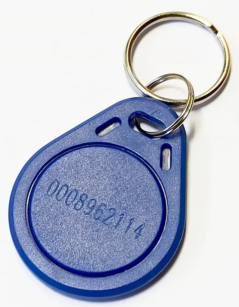 Brelok zbliżeniowy RFID EM 4100 - niebieski