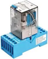 6D.13.8.024 przekaźnik elektromagnetyczny + podstawka 24Vac 10A / 250Vac