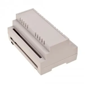 DIN-9 obudowa modułowa na szynę DIN; 139x89x63mm