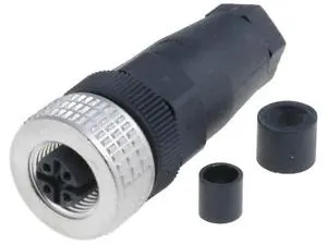Gniazdo proste M12 5pin dławik PG7