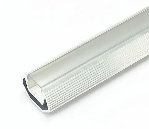 Profil LED aluminiowy CORNER kątowy przeźroczysty klosz, długość 90cm