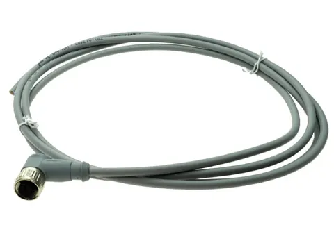 Przyłącze M12 4pin z przew. 2m. kątowe