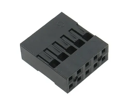 ML40D gniazdo dwurzędowe na przewód 2x20 pin; raster 2,54mm
