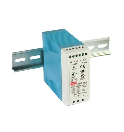 Zasilacz impulsowy 1,7A 24VDC 40W jednowyjściowy MDR-40-24