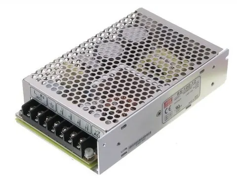 RS-100-15 modułowy zasilacz impulsowy 15V / 7A / 105W