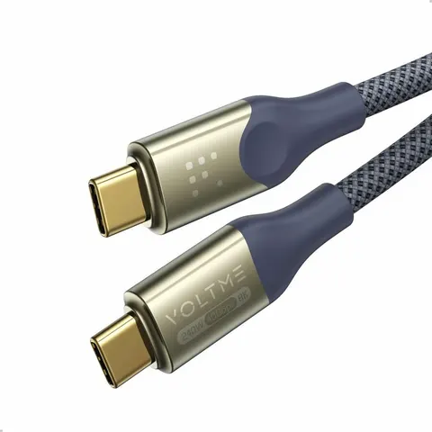 Voltme Powerlink Utron Series CTC 5A/240W 1,2m (niebieski) - kabel do ładowania