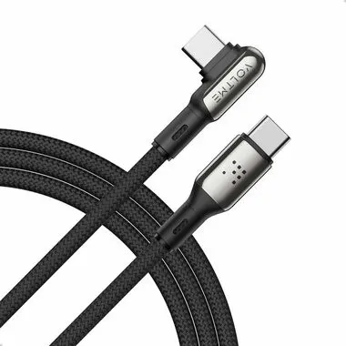 Voltme Powerlink Stark Series CTC 5A/100W 2,0m (czarny) - kabel do ładowania