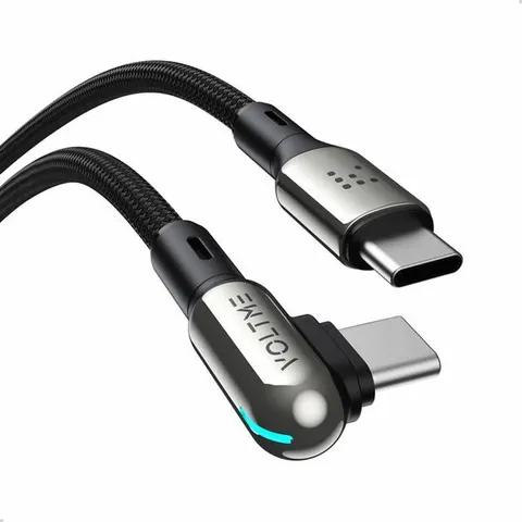 Voltme Powerlink Stark Series CTC 3A/60W 1,2m (black) - kabel do ładowania