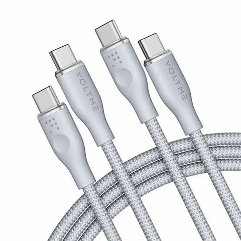 Voltme Powerlink Rugg Series CTC 5A/100W 1,8m (szary) - kabel do ładowania