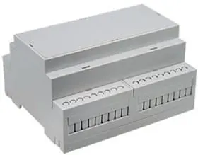 D6MG obudowa modułowa na szynę DIN; 106x90x57mm