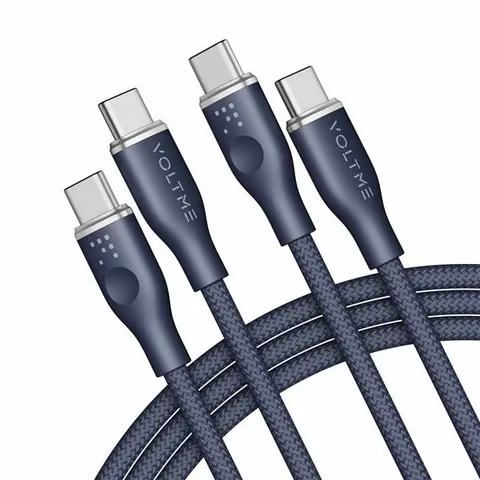 Voltme Powerlink Rugg Series CTC 5A/100W 1,8m (niebieski) - kabel do ładowania