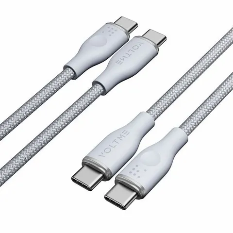 Voltme Powerlink Rugg Series CTC 3A/60W 1,0m (szary) - kabel do ładowania
