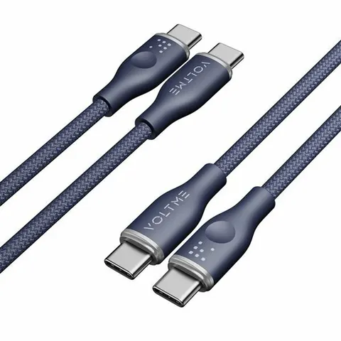 Voltme Powerlink Rugg Series CTC 3A/60W 1,0m (niebieski) - kabel do ładowania