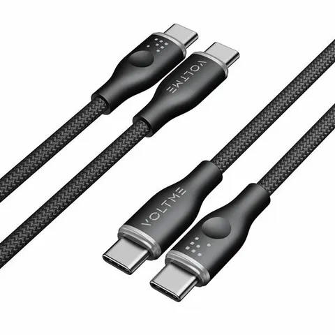 Voltme Powerlink Rugg Series CTC 3A/60W 1,0m (czarny) - kabel do ładowania