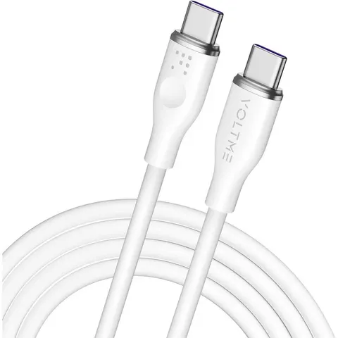 Voltme Powerlink Moss Series CTC 5A/100W 1,8m (biały) - kabel do ładowania