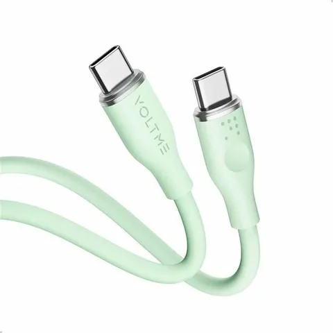 Voltme Powerlink Moss Series CTC 3A/60W 1,0m (zielony) - kabel do ładowania