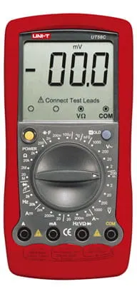 UT58C miernik cyfrowy uniwersalny 1000V, 20A, 20M, 100uF, 20kHz