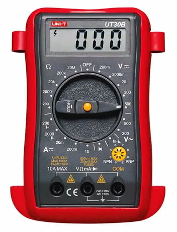 UT30B miernik cyfrowy uniwersalny 500V, 10A, 20M