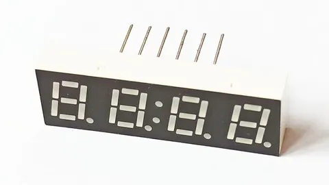 AF-02841BMR-B wyświetlacz LED czerwony, jasność 6mcd, wspólna anoda