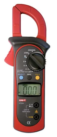 UT201 miernik cęgowy 600Vac/dc, 400Aac, 20M