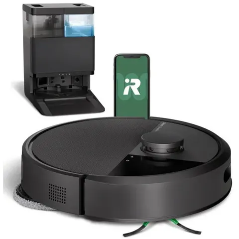 iRobot Roomba Plus 405 Combo + AutoWash dock - czarny - Odkurzacz robotyczny s mopem