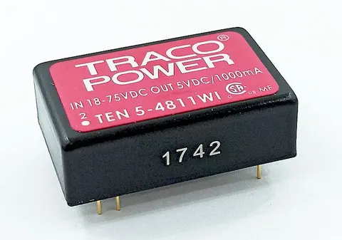 TEN5-4811WI przetwornica napięcia DC/DC 5V / 1A