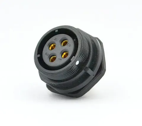 SP2112/S4 gniazdo na obudowę 4-pin, 500V / 30A